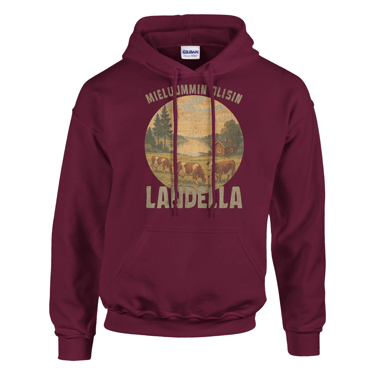 Mieluummin Olisin Landella 2 - Huppari - Mun Paita