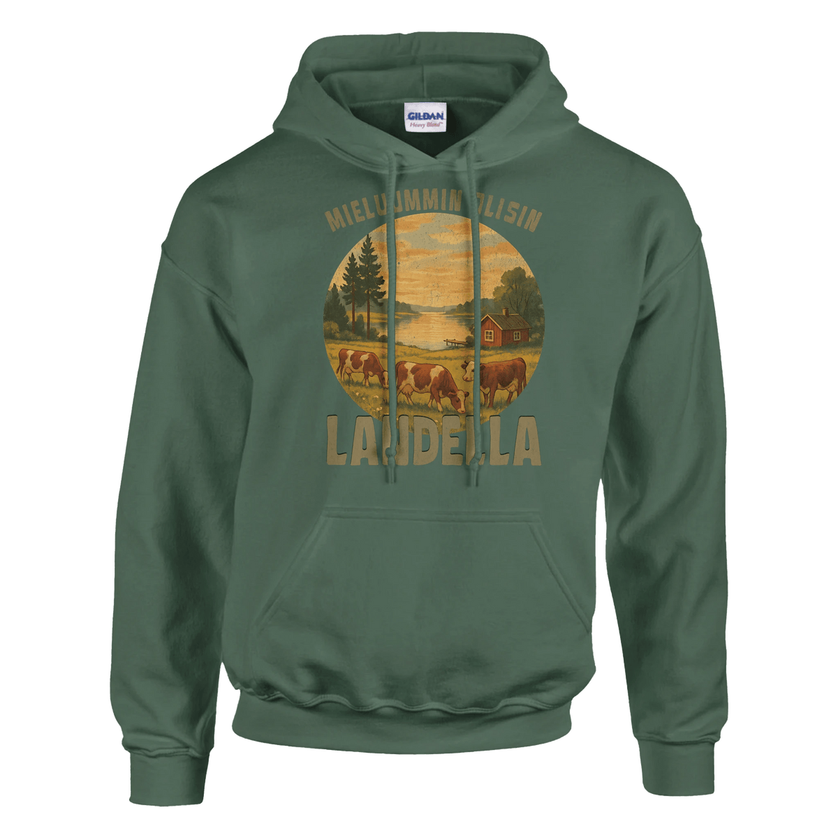 Mieluummin Olisin Landella 2 - Huppari - Mun Paita
