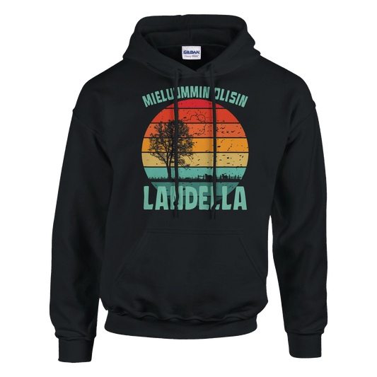 Mieluummin Olisin Landella - Huppari - Mun Paita
