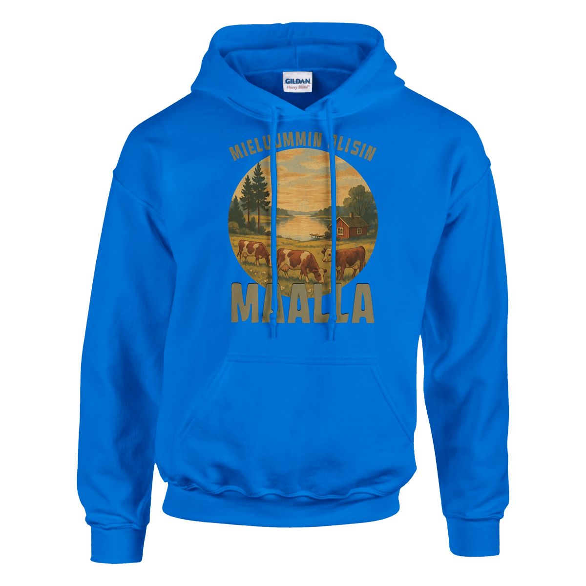 Mieluummin Olisin Maalla 2 - Huppari - Mun Paita