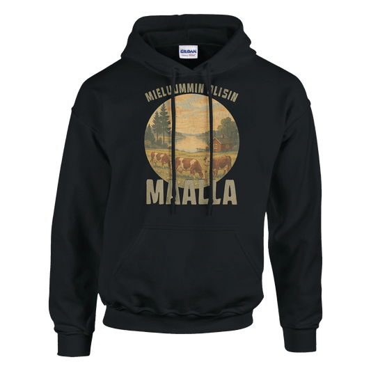 Mieluummin Olisin Maalla 2 - Huppari - Mun Paita