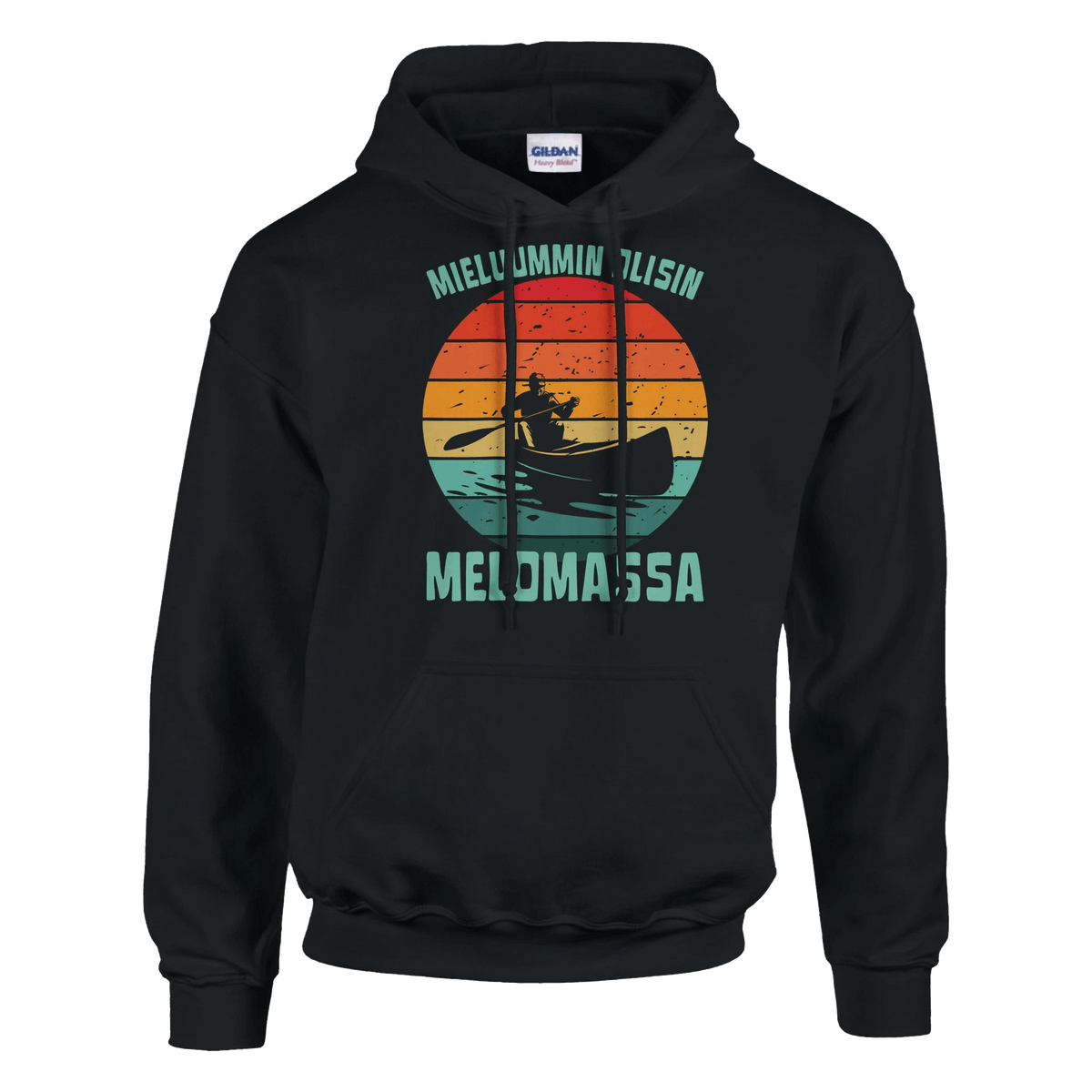 Mieluummin Olisin Melomassa v.1 - Huppari - Mun Paita