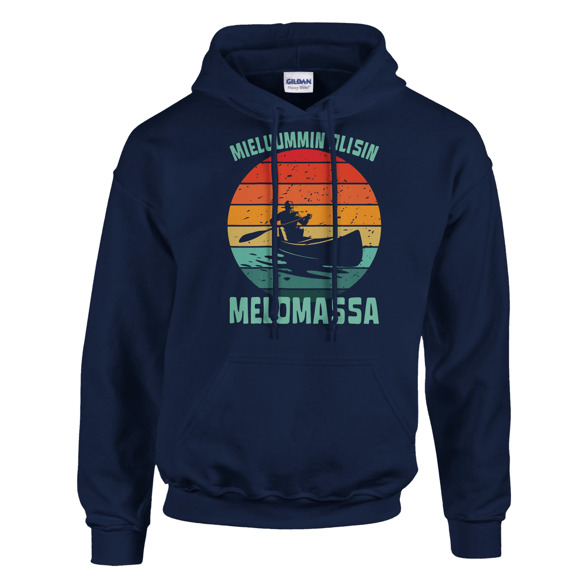 Mieluummin Olisin Melomassa v.1 - Huppari - Mun Paita