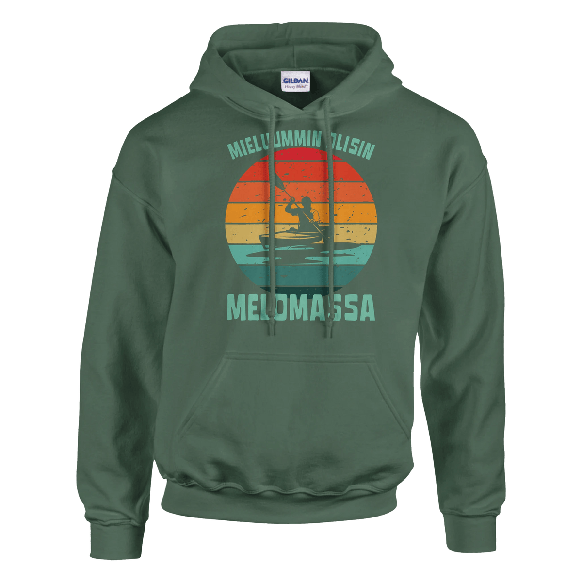 Mieluummin Olisin Melomassa v.2 - Huppari - Mun Paita
