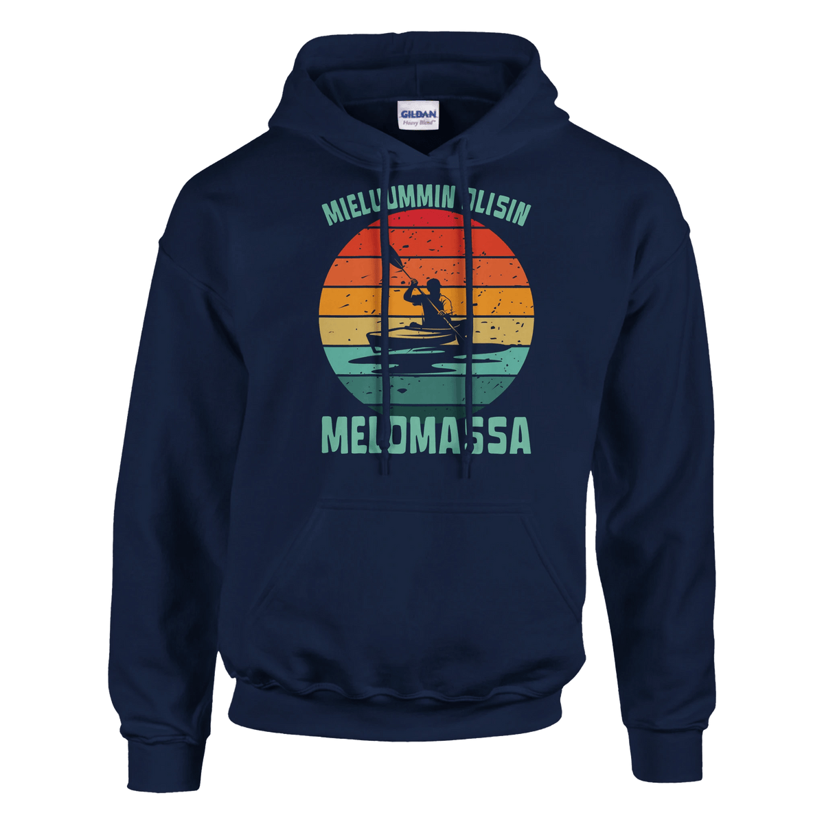 Mieluummin Olisin Melomassa v.2 - Huppari - Mun Paita