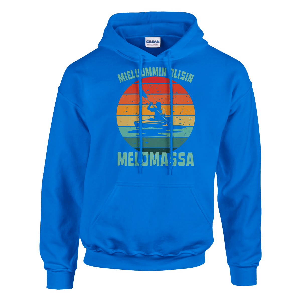 Mieluummin Olisin Melomassa v.2 - Huppari - Mun Paita