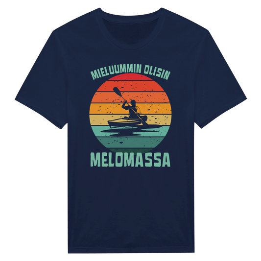 Mieluummin Olisin Melomassa v.2 - Miesten T - paita - Mun Paita