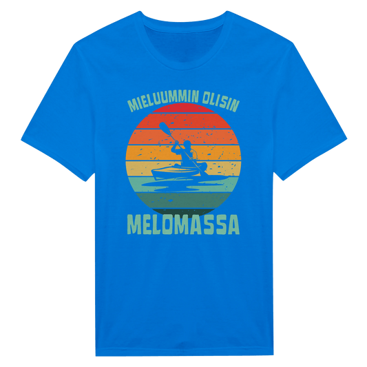 Mieluummin Olisin Melomassa v.2 - Miesten T - paita - Mun Paita