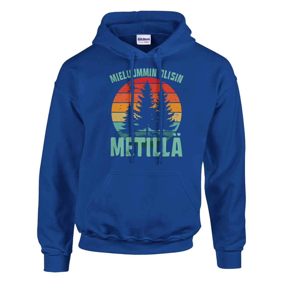 Mieluummin Olisin Metillä - Huppari - Mun Paita