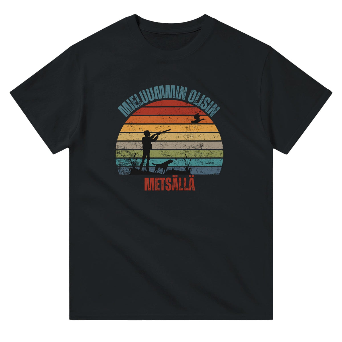 Mieluummin Olisin Metsällä - 3XL - 5XL - Mun Paita