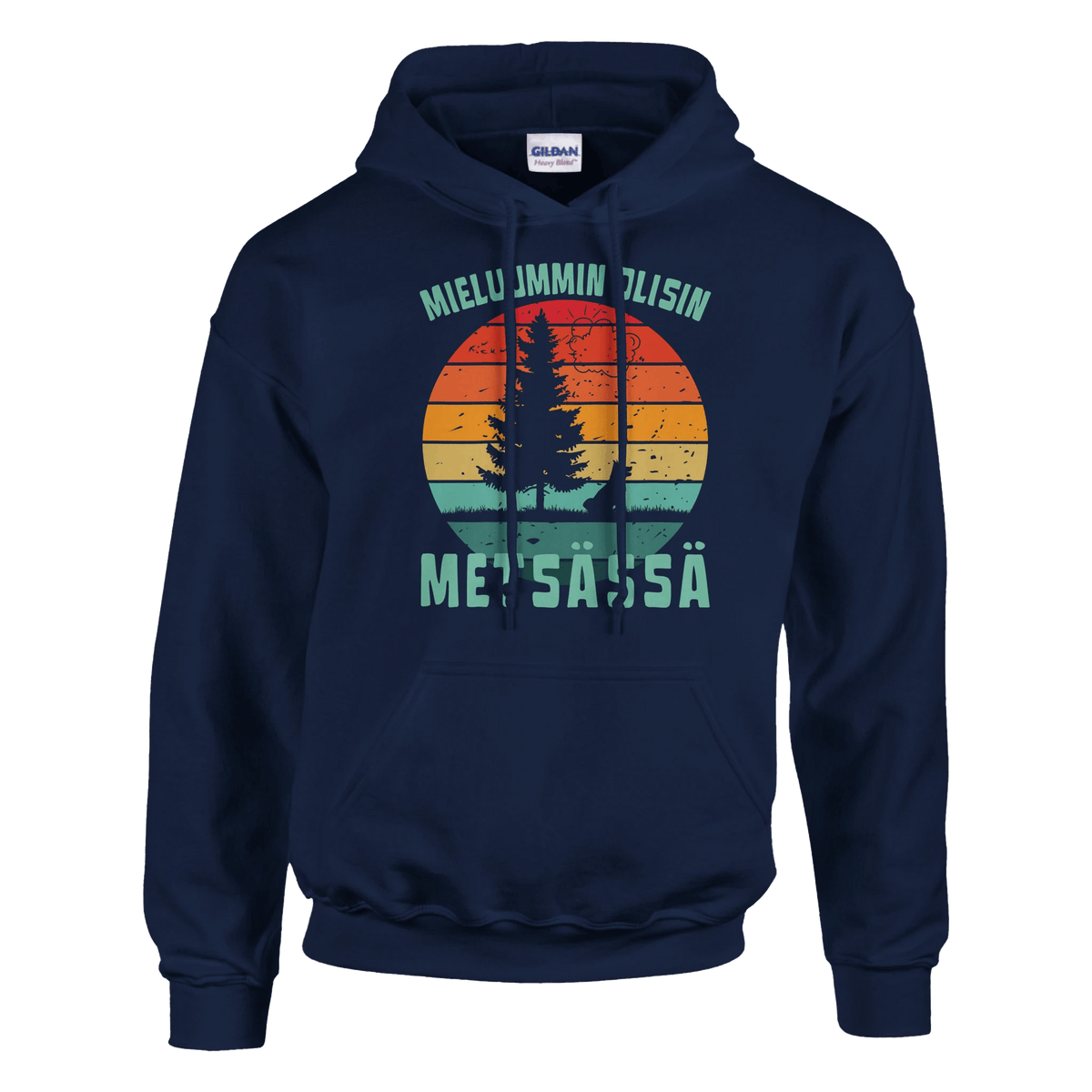 Mieluummin Olisin Metsässä Koiralla - Huppari - Mun Paita
