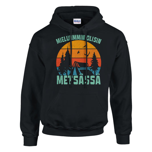 Mieluummin Olisin Metsässä v.6 - Huppari - Mun Paita