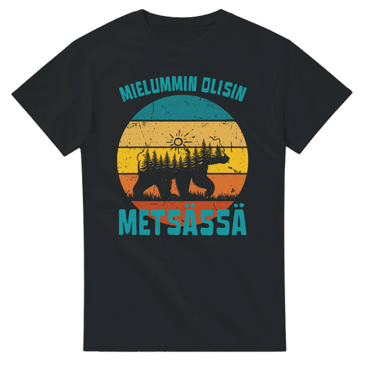 Mieluummin Olisin Metsässä v.7 - 3XL - 5XL - Mun Paita