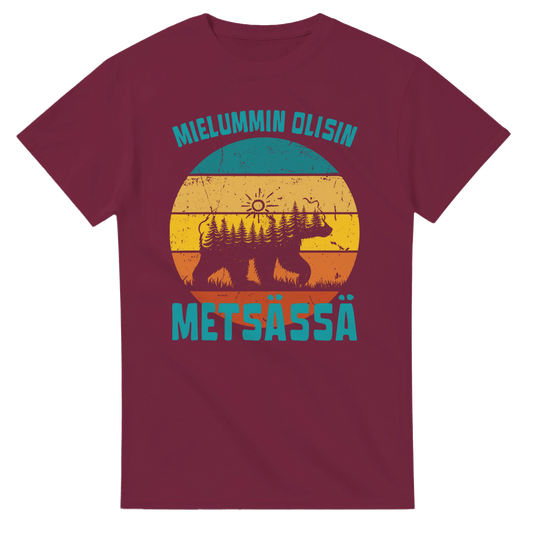 Mieluummin Olisin Metsässä v.7 - 3XL - 5XL - Mun Paita