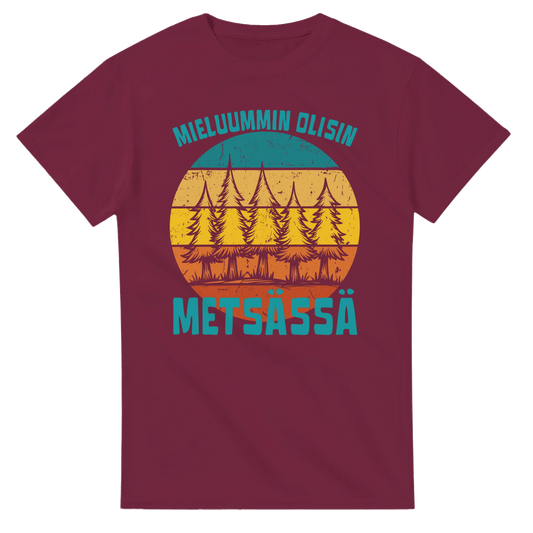 Mieluummin Olisin Metsässä v.9 - 3XL - 5XL - Mun Paita