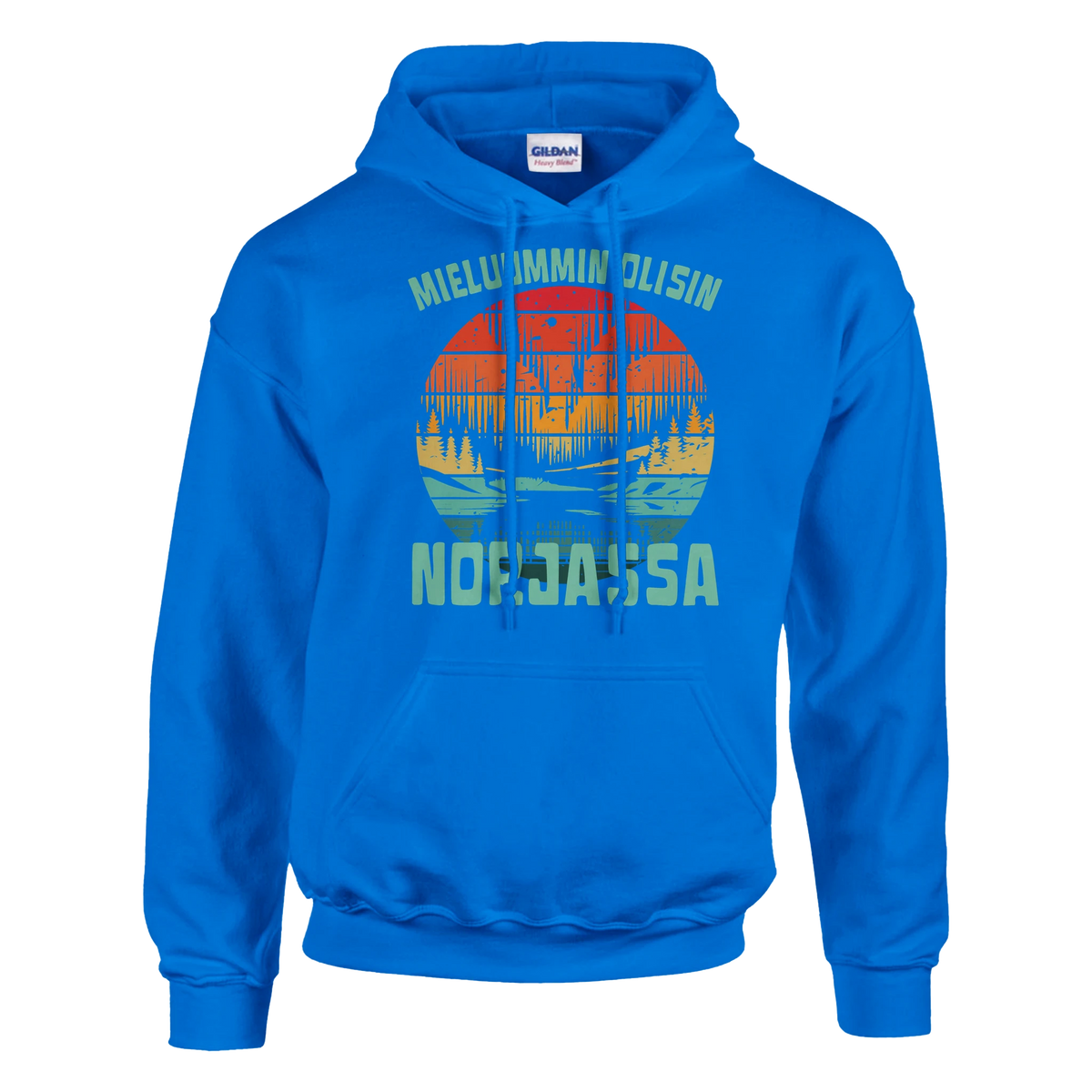 Mieluummin Olisin Norjassa - Huppari - Mun Paita