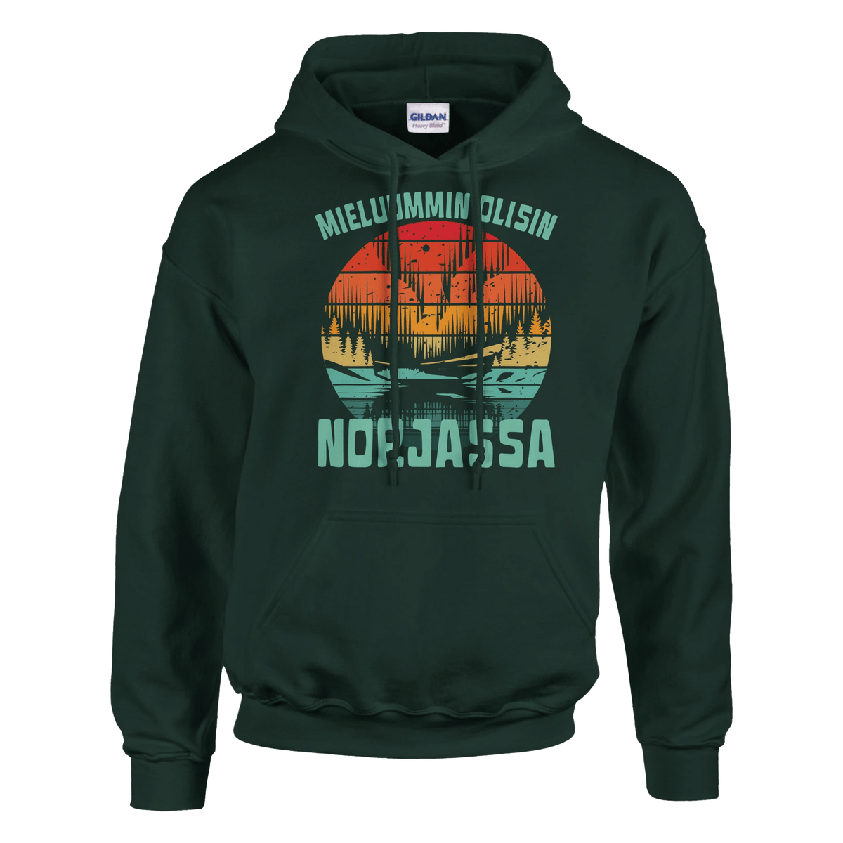 Mieluummin Olisin Norjassa - Huppari - Mun Paita