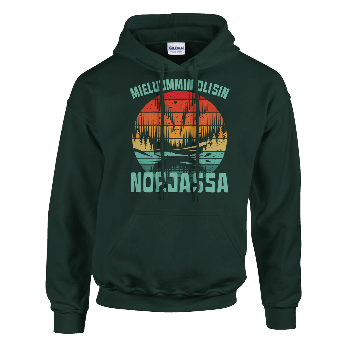 Mieluummin Olisin Norjassa - Huppari - Mun Paita