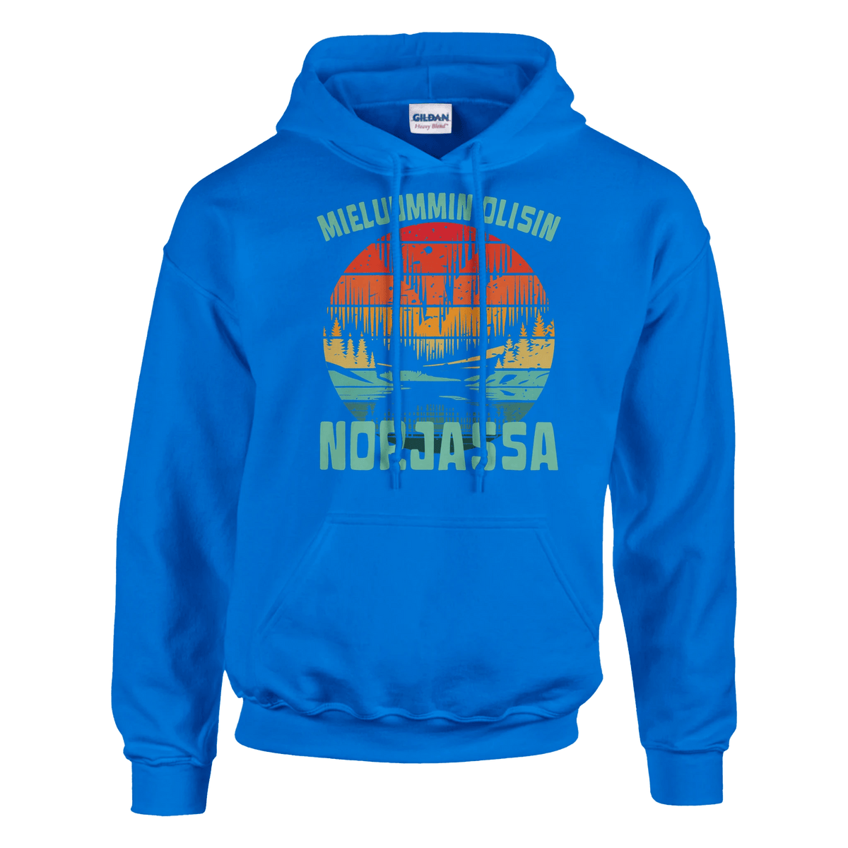 Mieluummin Olisin Norjassa - Huppari - Mun Paita