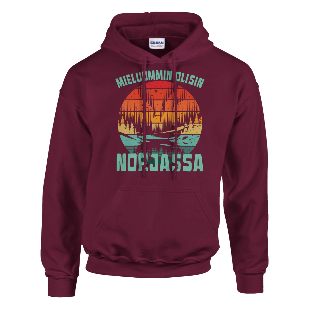 Mieluummin Olisin Norjassa - Huppari - Mun Paita