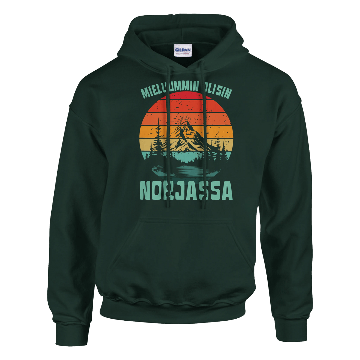 Mieluummin Olisin Norjassa v.2 - Huppari - Mun Paita
