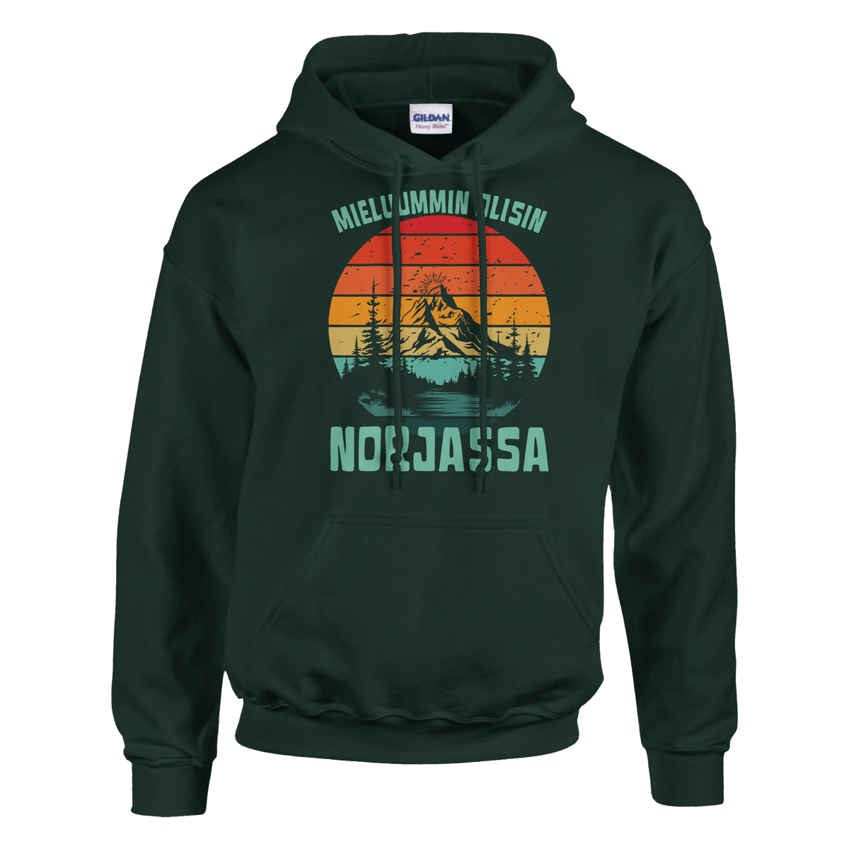 Mieluummin Olisin Norjassa v.2 - Huppari - Mun Paita