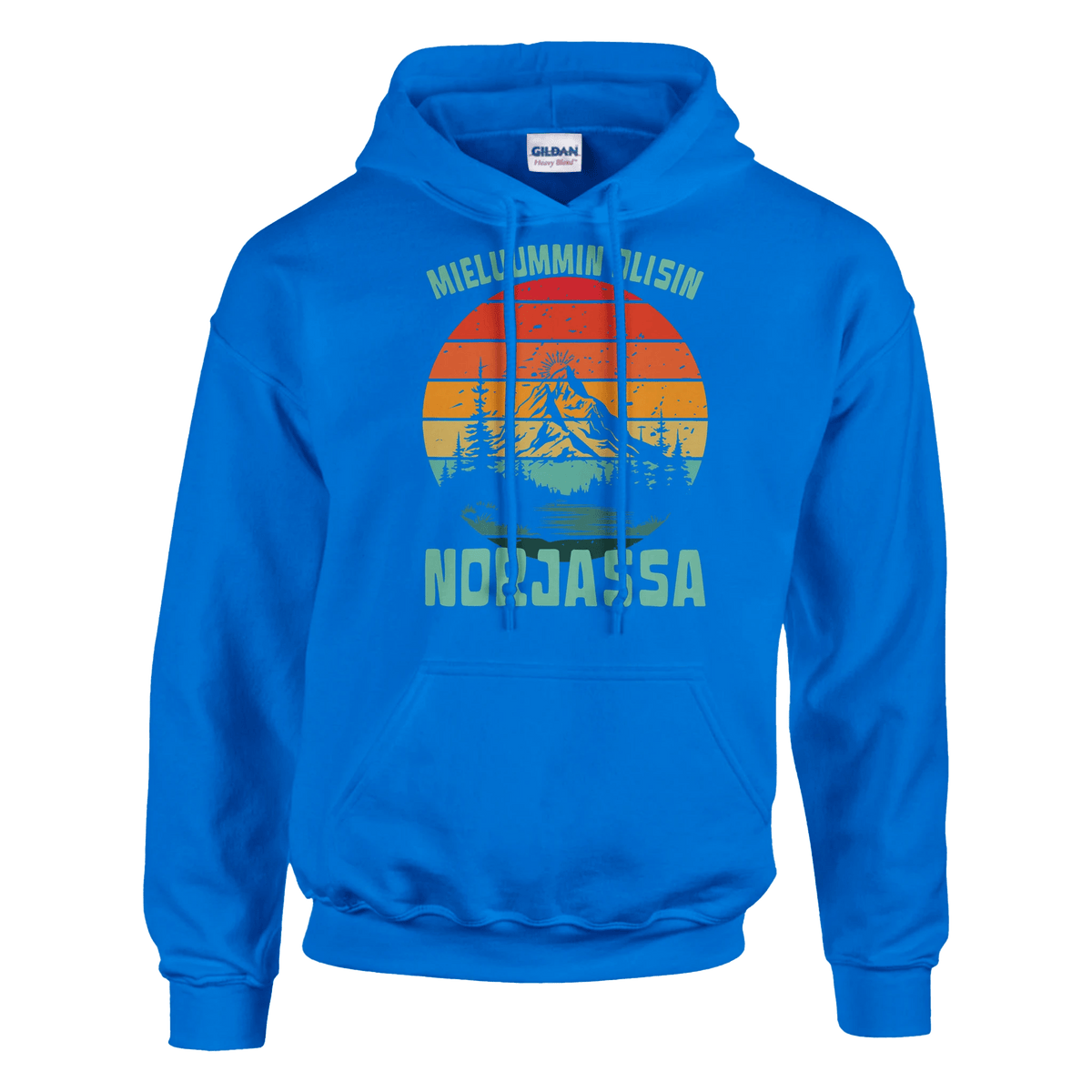 Mieluummin Olisin Norjassa v.2 - Huppari - Mun Paita