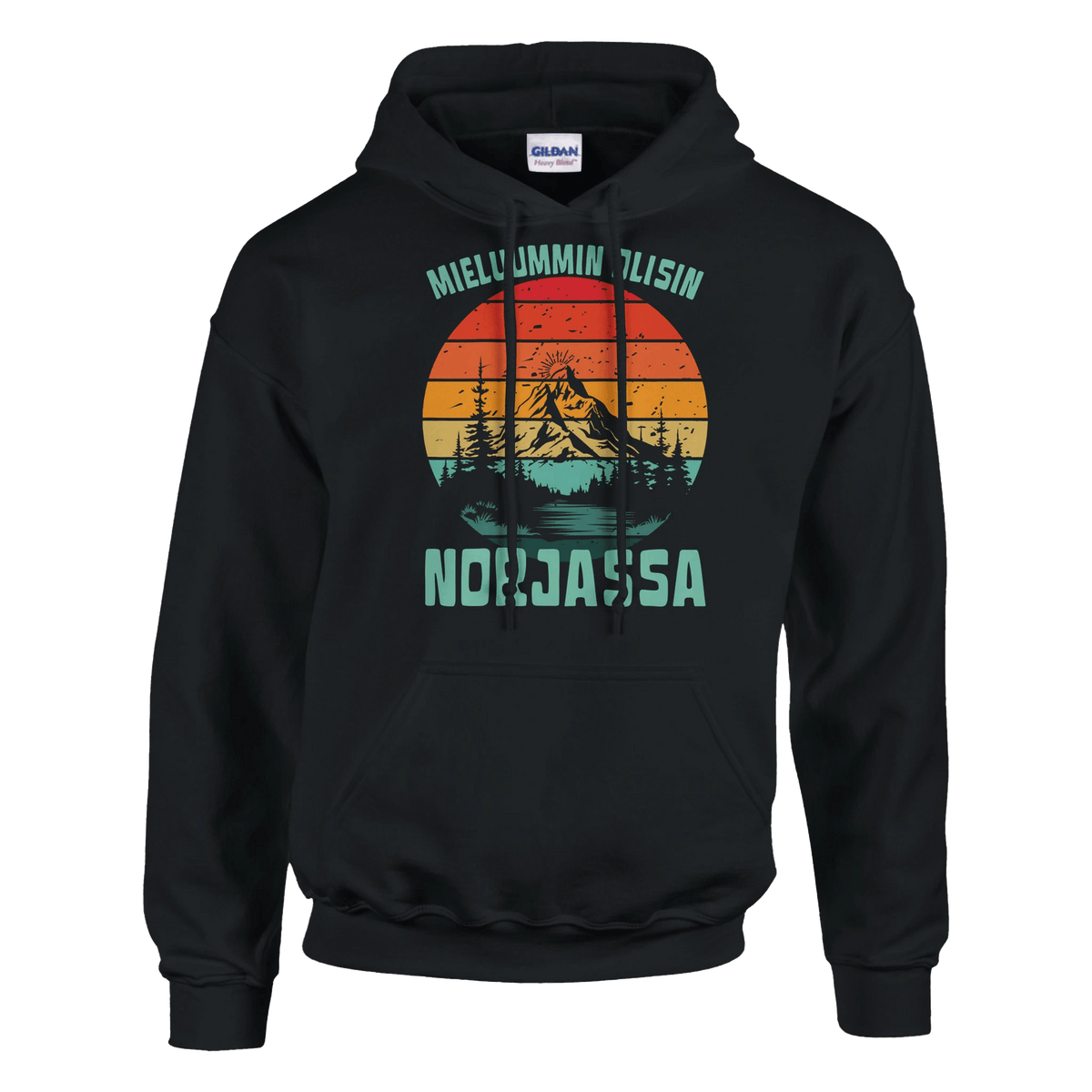 Mieluummin Olisin Norjassa v.2 - Huppari - Mun Paita