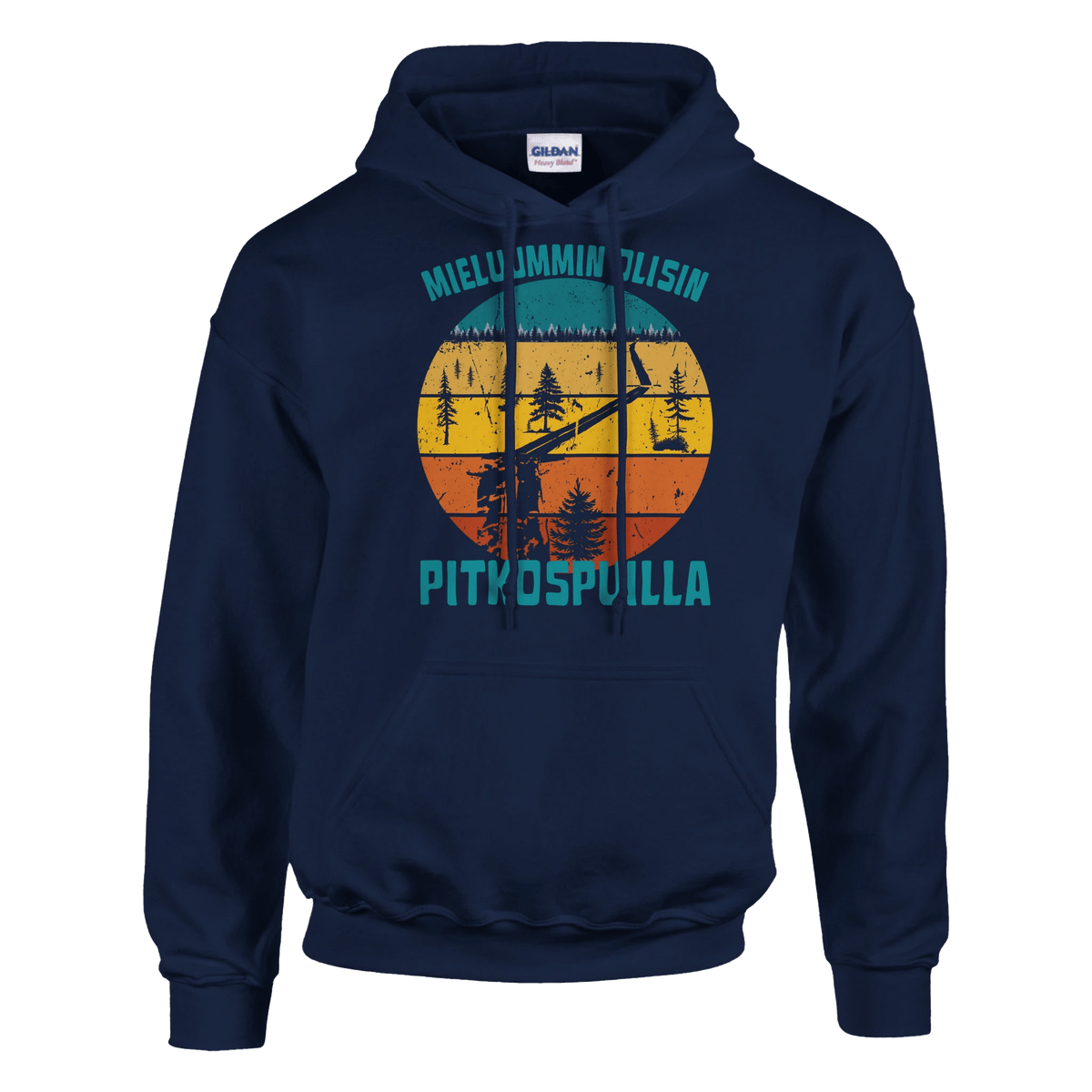 Mieluummin Olisin Pitkospuilla - Huppari - Mun Paita