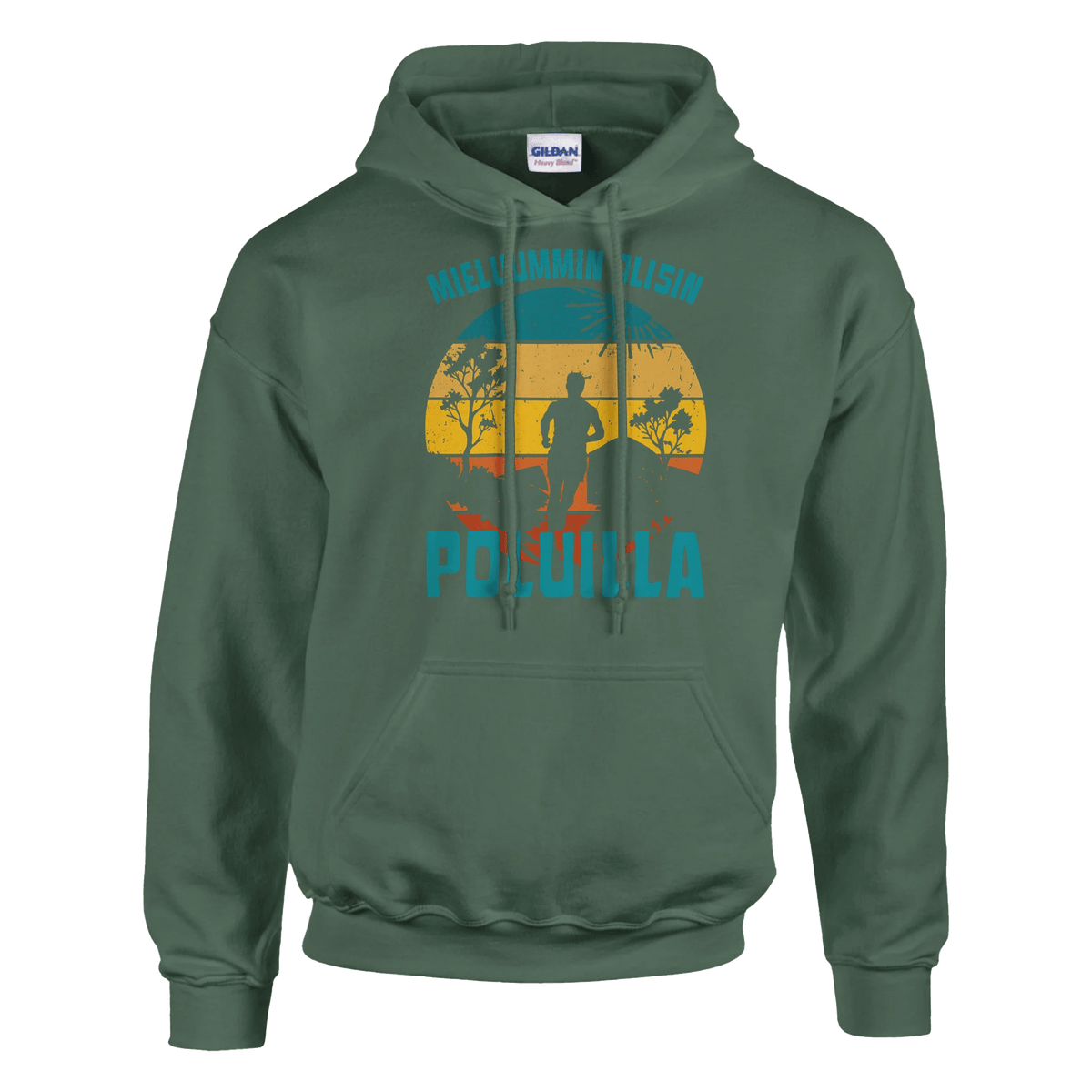 Mieluummin Olisin Poluilla - Huppari - Mun Paita