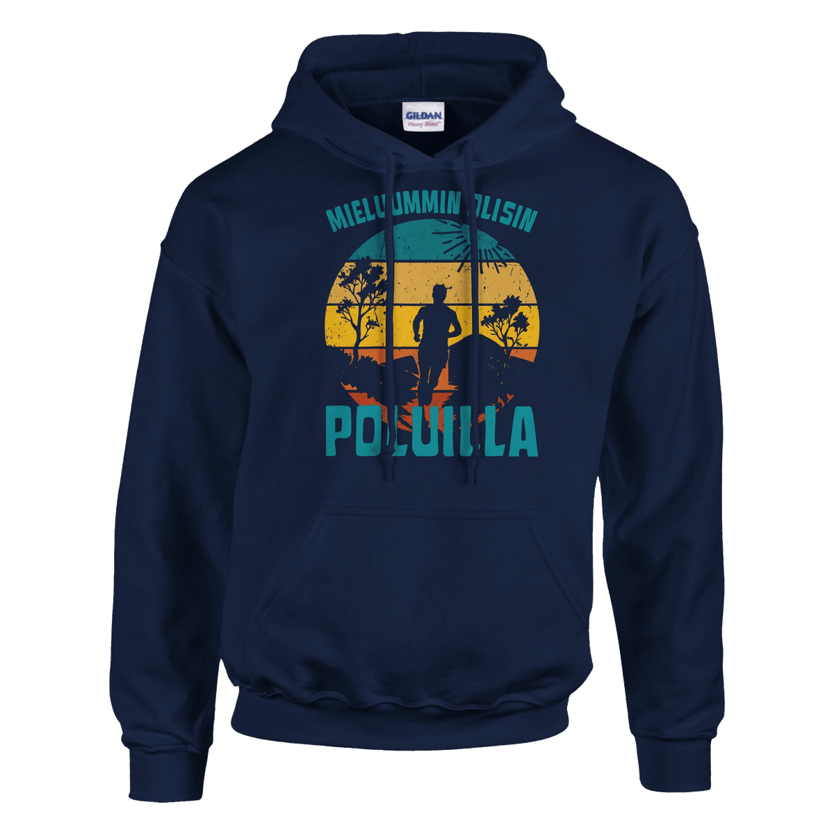Mieluummin Olisin Poluilla - Huppari - Mun Paita
