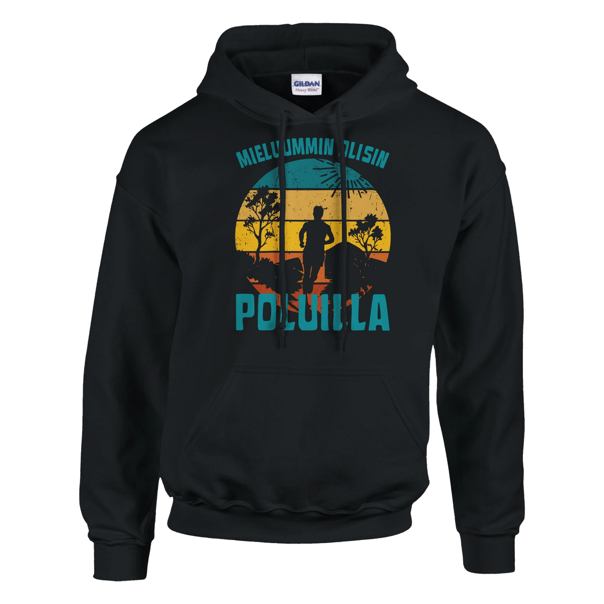 Mieluummin Olisin Poluilla - Huppari - Mun Paita