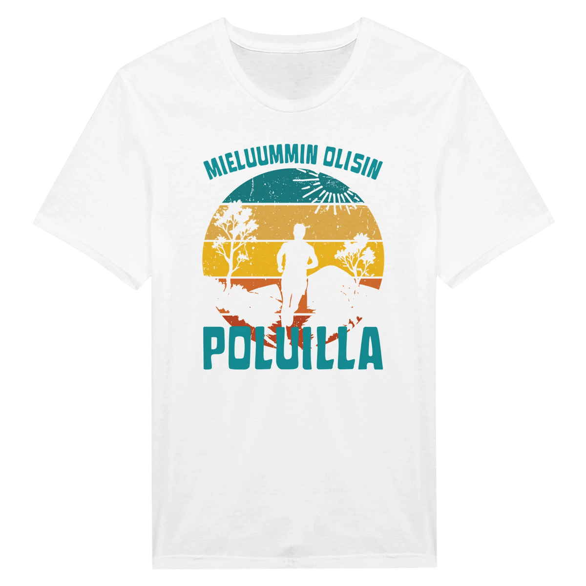 Mieluummin Olisin Poluilla - Miesten T - paita - Mun Paita