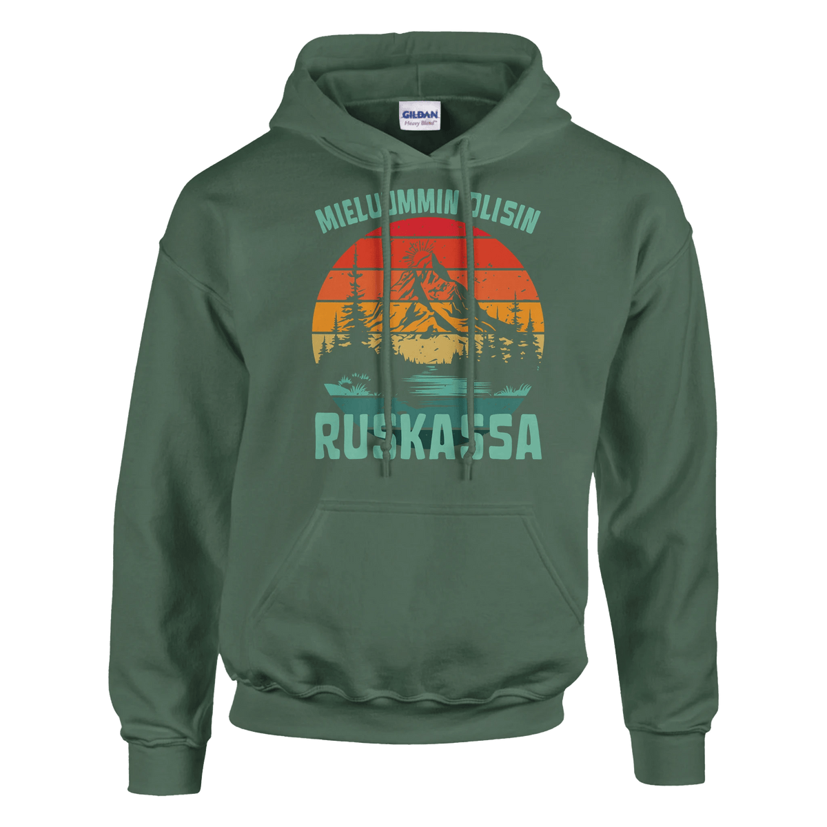 Mieluummin Olisin Ruskassa - Huppari - Mun Paita