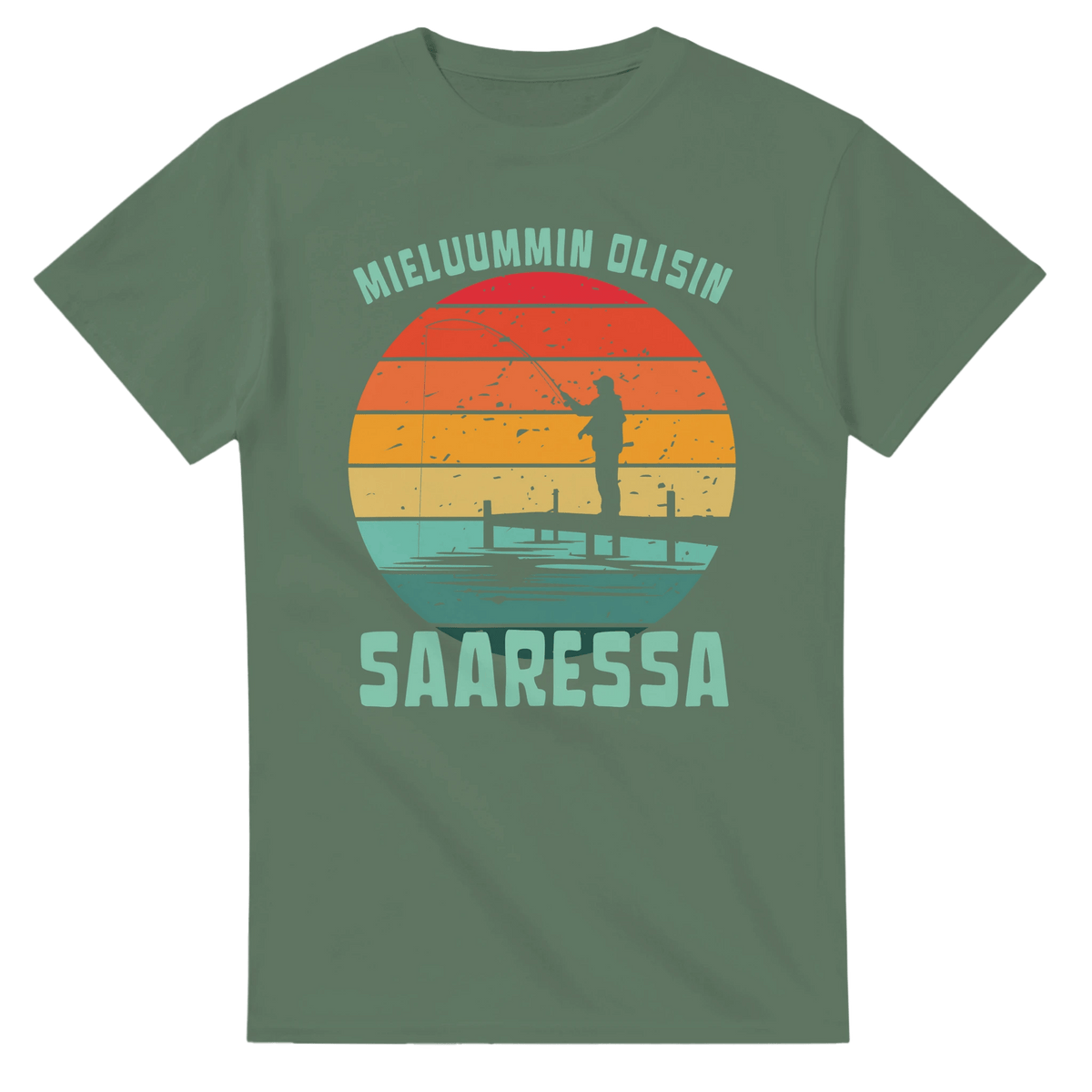 Mieluummin Olisin Saaressa v.2 - 3XL - 5XL T - paita - Mun Paita