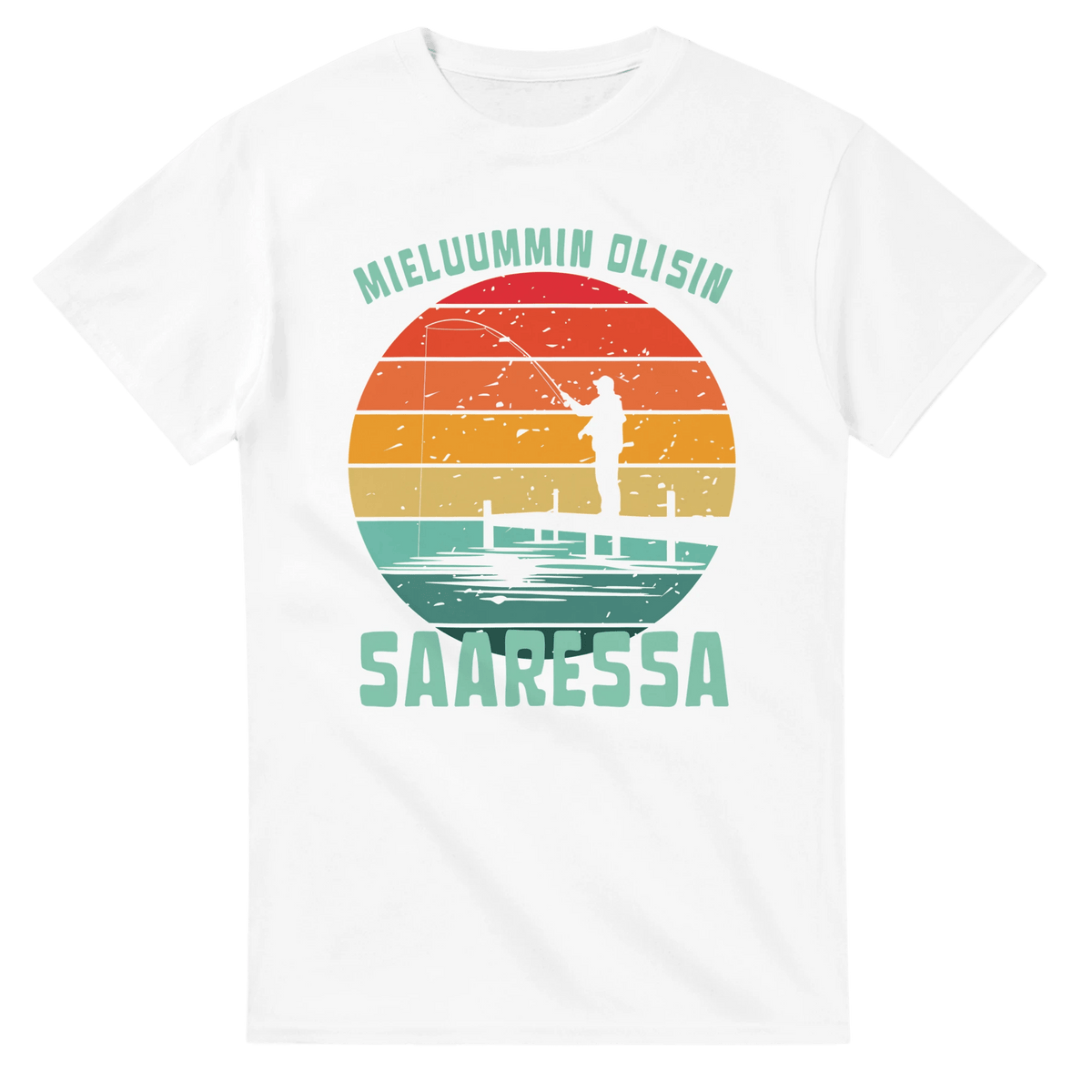 Mieluummin Olisin Saaressa v.2 - 3XL - 5XL T - paita - Mun Paita