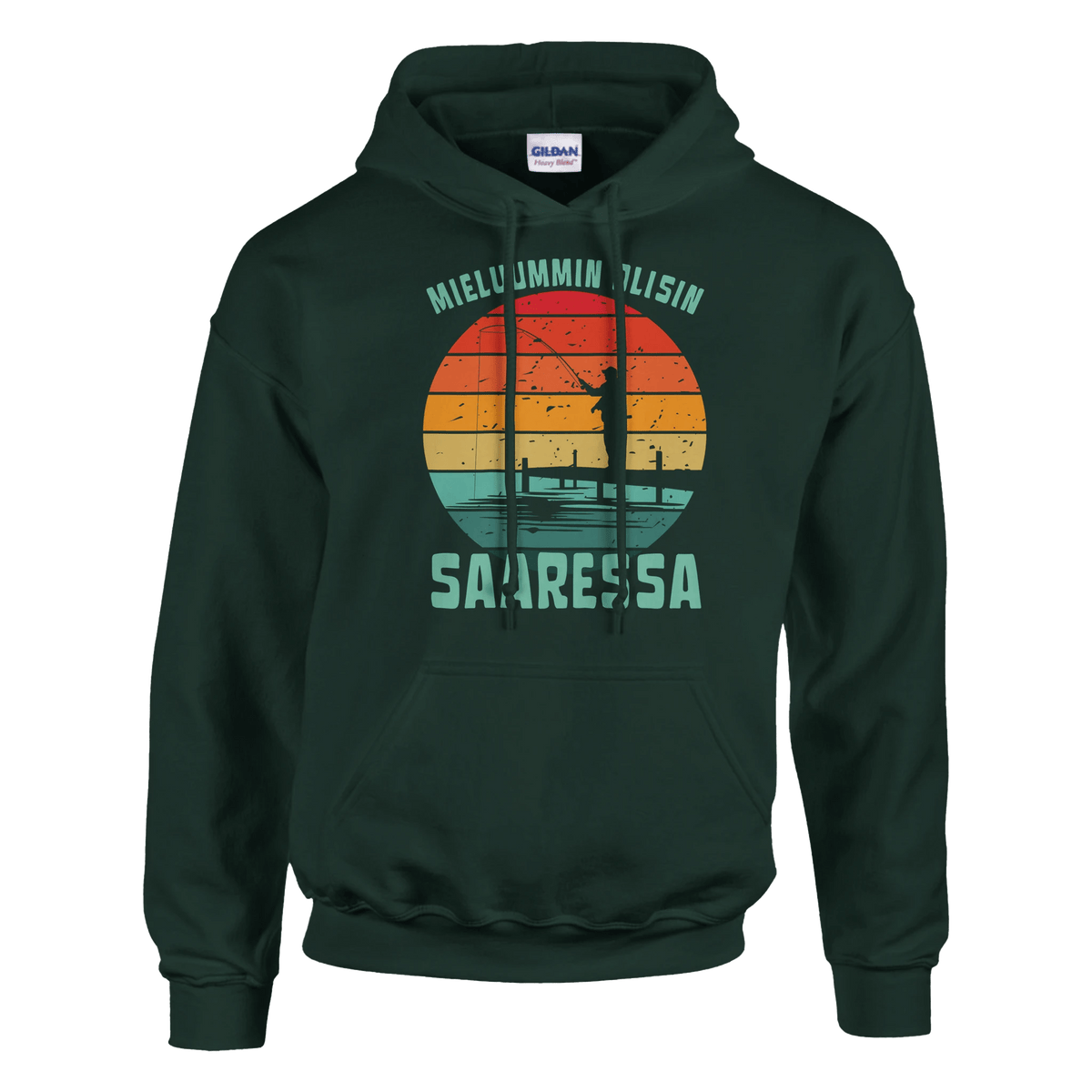 Mieluummin Olisin Saaressa v.2 - Huppari - Mun Paita