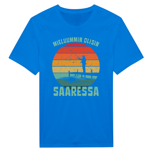 Mieluummin Olisin Saaressa v.2 - Miesten T - paita - Mun Paita