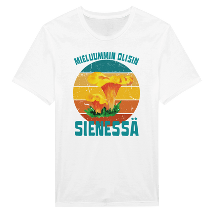 Mieluummin Olisin Sienessä, Kantarelli - Miesten T - paita - Mun Paita