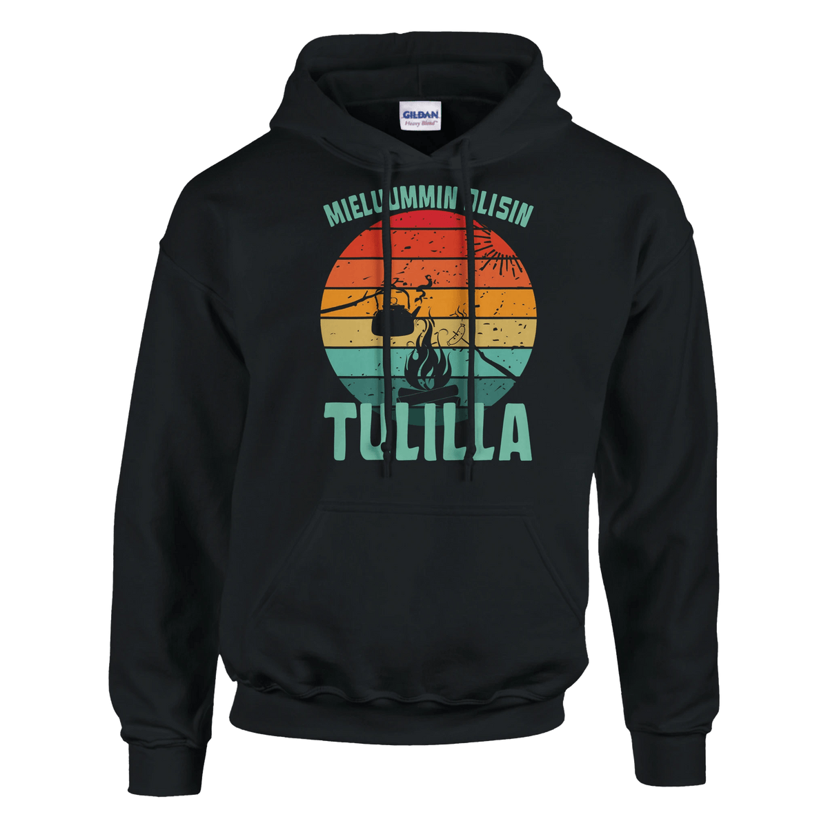 Mieluummin Olisin Tulilla v.2 - Huppari - Mun Paita