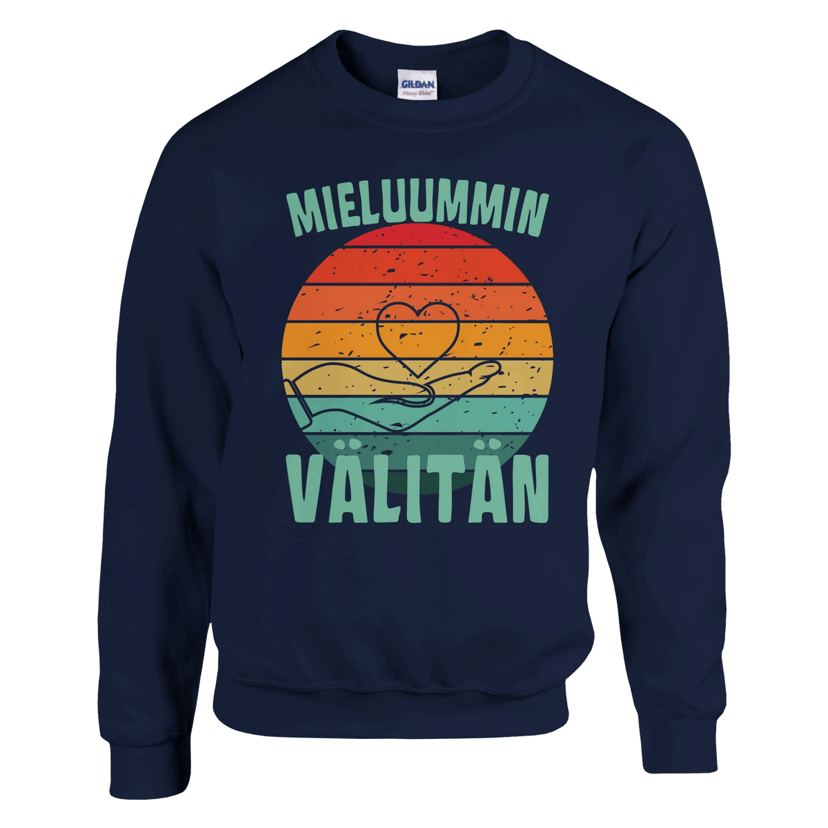 Mieluummin Välitän - Collegepaita - Mun Paita