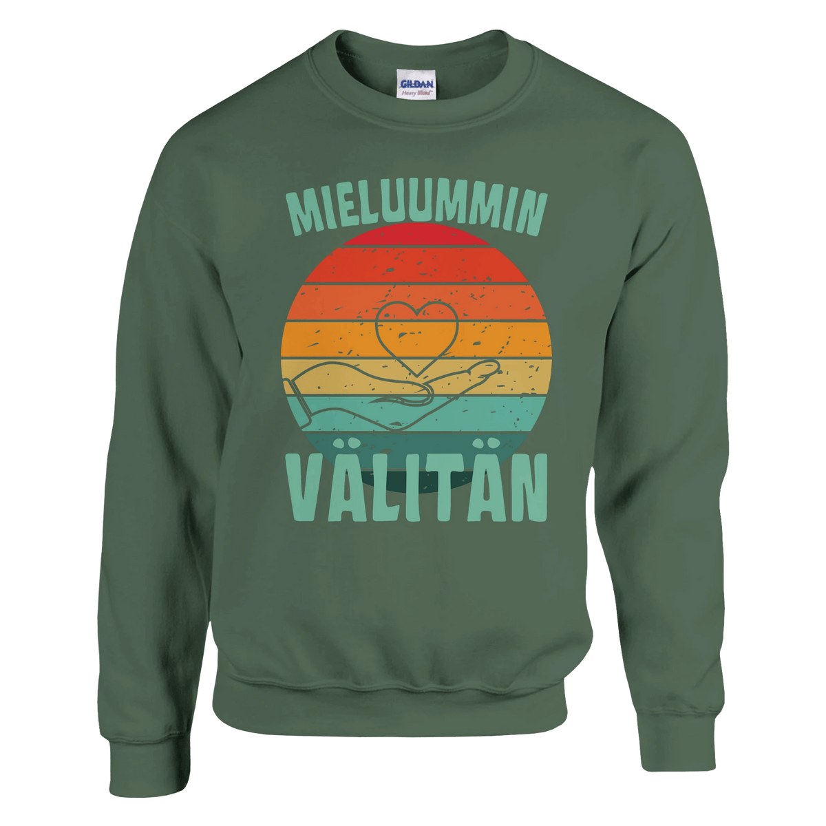 Mieluummin Välitän - Collegepaita - Mun Paita