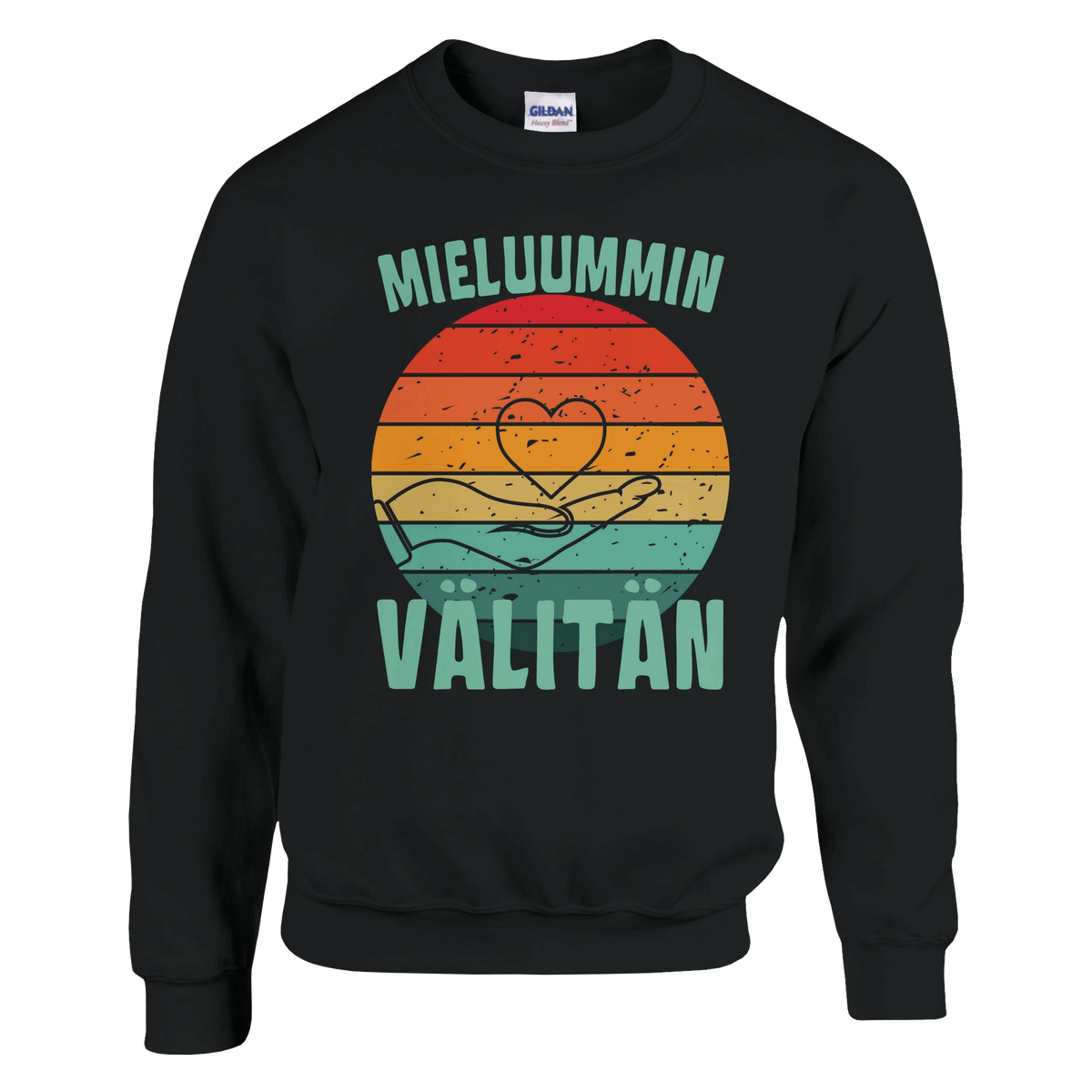 Mieluummin Välitän - Collegepaita - Mun Paita