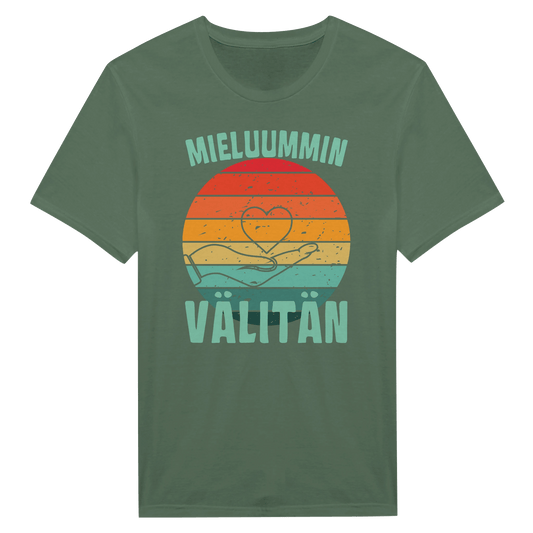 Mieluummin Välitän - Miesten T - paita - Mun Paita