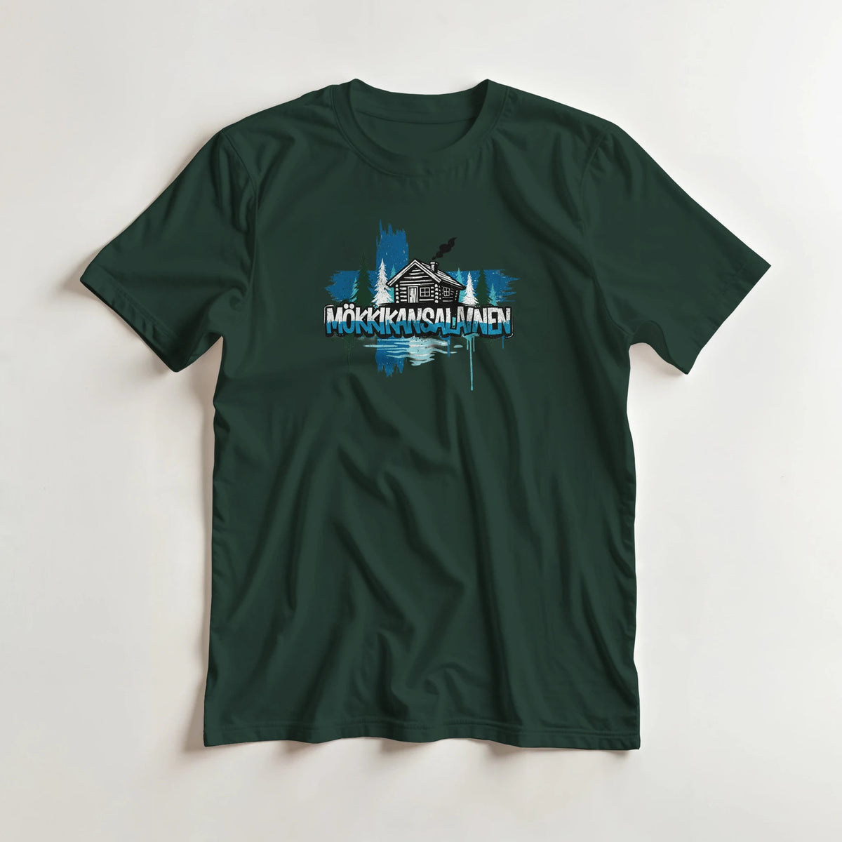 Mökkikansalainen - 3XL - 5XL T - paita - Mun Paita
