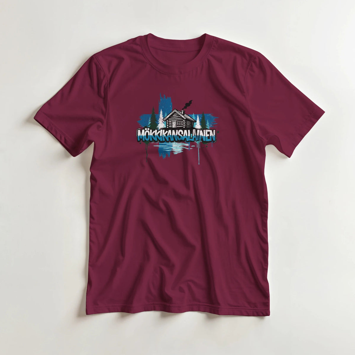 Mökkikansalainen - 3XL - 5XL T - paita - Mun Paita