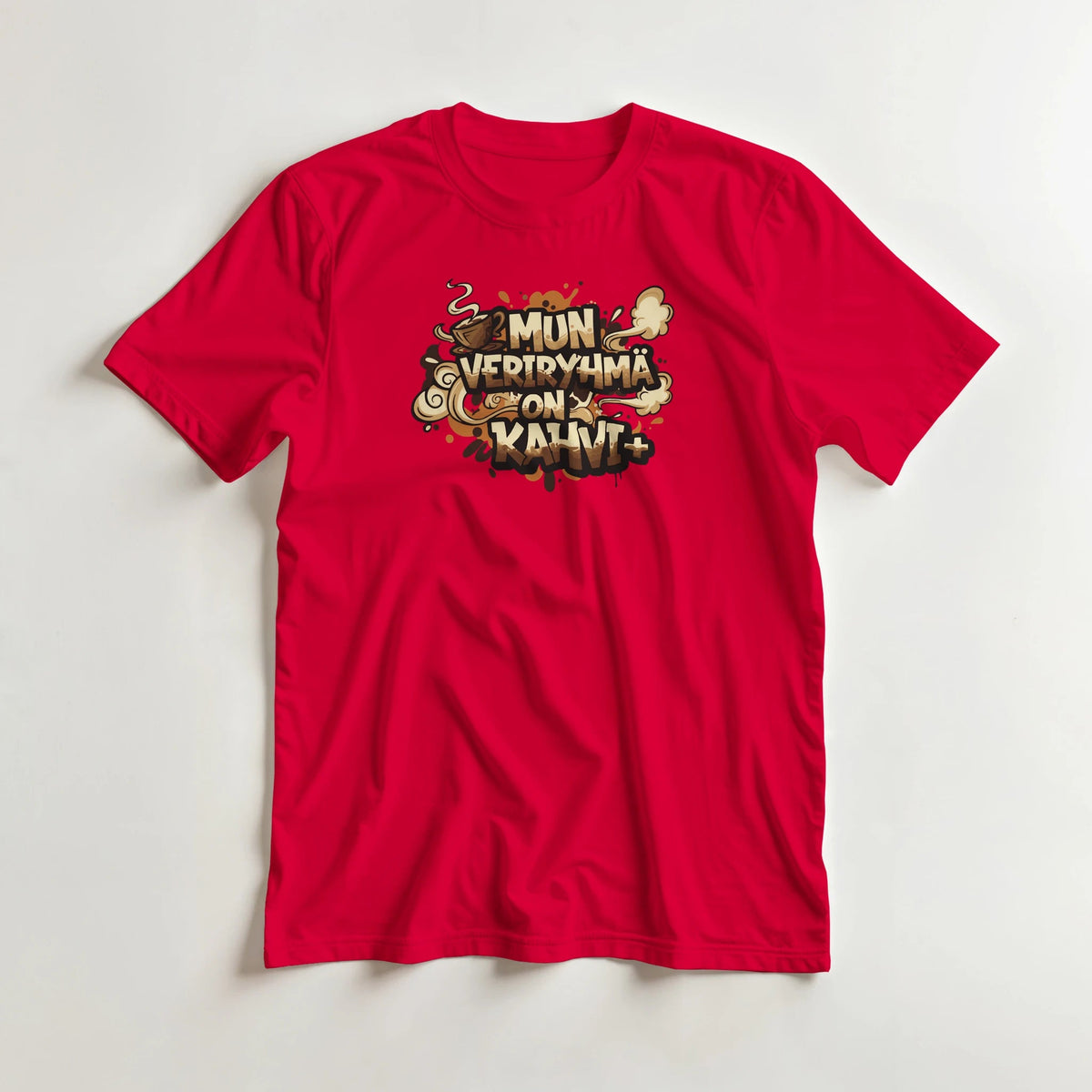 Mun Veriryhmä On Kahvi - 3XL - 5XL T - paita - Mun Paita