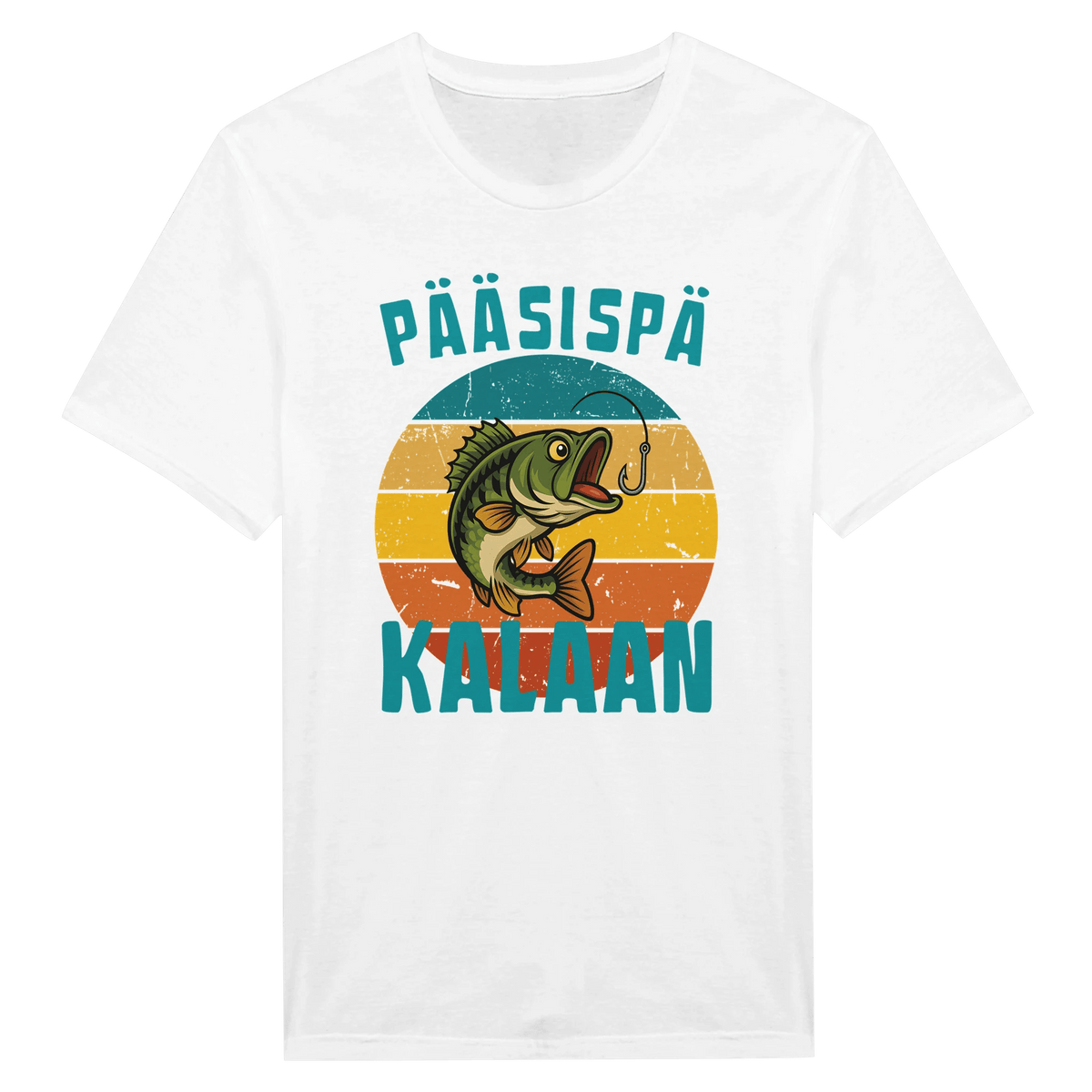 Pääsispä Kalaan | Ahven - Miesten T - paita - Mun Paita