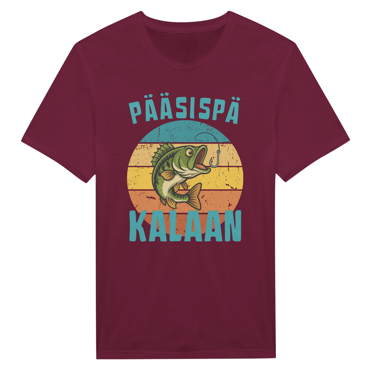 Pääsispä Kalaan | Ahven - Miesten T - paita - Mun Paita