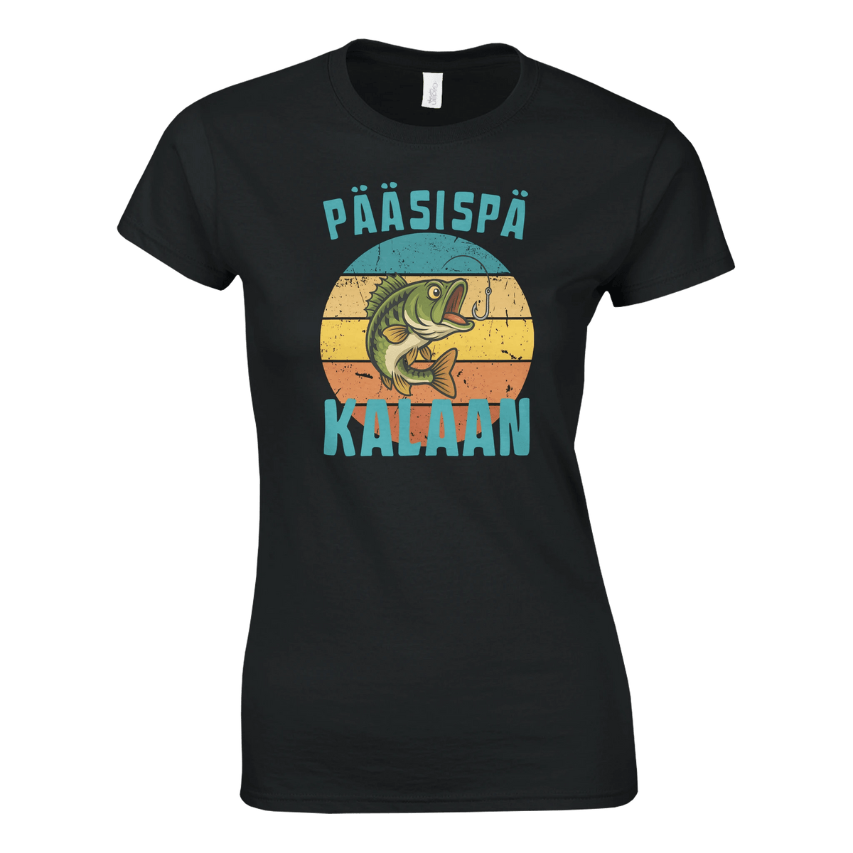 Pääsispä Kalaan | Ahven - Naisten T - paita - Mun Paita